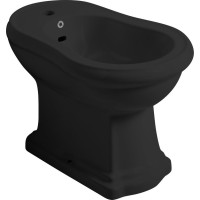 Kerasan RETRO bidet stojaci 38, 5x60cm, čierna mat 102031