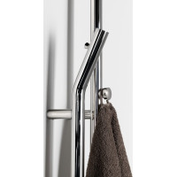 Sapho DUOPASSO elektrický sušiak uterákov s časovačom 122x1700mm, 45 W, chróm ER730