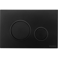SCHWAB SCHWAB VELA ovládacie tlačidlo, 247x165 mm, čierna mat P47-0190-0253