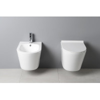 Sapho PACO bidet závesný, 36x52cm, biela PZ2012