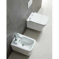 Sapho PORTO bidet závesný, 36x52cm, biela PZ4015