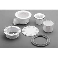 Polysan Vaničkový sifón, priemer otvoru 90mm, DN40, ABS, biela 73181