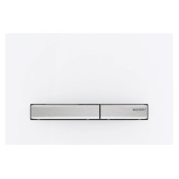Geberit GEBERIT SIGMA50 ovládacie tlačidlo, biela lesk/chróm 115.788.11.2