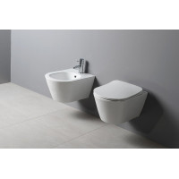 Sapho AVVA bidet závesný 35, 5x53 cm, biela 100324