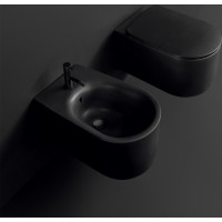 Kerasan NOLITA bidet závesný 35x55cm, čierna mat 532531