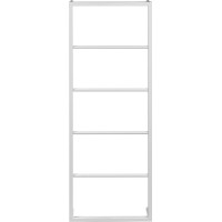 Sapho SKA nástenný sušiak uterákov 450x1150x100mm, biela mat SKA511