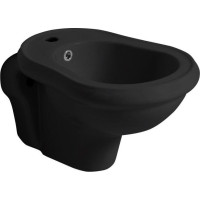 Kerasan RETRO bidet závesný 38x52cm, čierna mat 102631