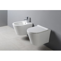 Sapho PACO bidet závesný, 36x52cm, biela PZ2012
