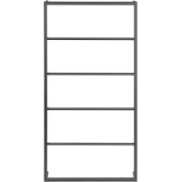 Sapho SKA nástenný sušiak uterákov 600x1150x100mm, čierna mat SKA502