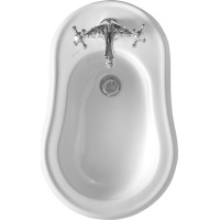 Kerasan RETRO bidet stojaci 38, 5x60cm, biela 102001