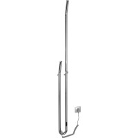 Sapho DUOPASSO elektrický sušiak uterákov s časovačom 122x1700mm, 45 W, chróm ER730