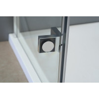 Polysan FORTIS LINE sprchové dvere do niky trojdielne 1500mm, číre sklo, pravé FL1515R