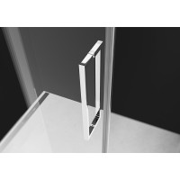 Polysan ROLLS LINE sprchové dvere 1200mm, výška 2000mm, číre sklo RL1215