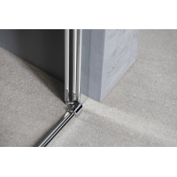 Aqualine PILOT otočné sprchové dvere 1000mm PT100