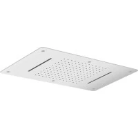 Sapho Stropná sprcha do podhľadu s dvoma kaskádami, 700x380mm, nerez lesk MS343