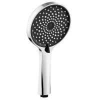 Sapho Ručná masážna sprcha, 4 režimy sprchovania, priemer 123mm, chróm 1204-10