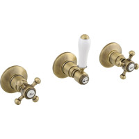 Sapho ANTEA podomietková sprchová batéria, 2 výstupy, bronz SET305-106