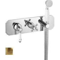 Sapho VIENNA podomietková sprchová batéria s ručnou sprchou, 3 výstupy, bronz VO143BR