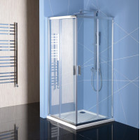 Polysan EASY LINE štvorcová sprchová zástena 900x900mm, číre sklo EL5115
