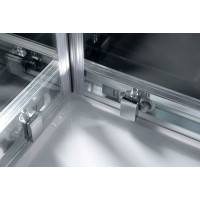 Polysan EASY LINE štvorcová sprchová zástena 800x800mm, číre sklo EL5215