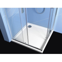 Polysan EASY LINE štvorcová sprchová zástena 900x900mm, číre sklo EL5115