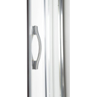 Gelco AKCIA štvrťkruhová sprchová zástena 900x900x1900mm, číre sklo AG4290