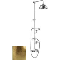 Sapho VIENNA sprchový stĺp s pákovou batériou, mydelnička, 1291mm, bronz VO138BR