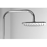 Aqualine KERA sprchový stĺp s napojením na batériu, chróm SL430