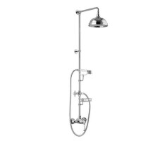 Sapho VIENNA sprchový stĺp s pákovou batériou, mydelnička, 1291mm, chróm VO138