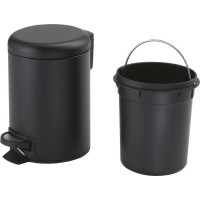 Gedy POTTY odpadkový kôš 3l, Soft Close, čierna mat 320914