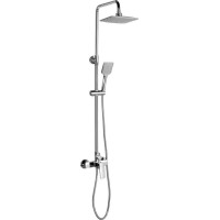 Aqualine FACTOR sprchový stĺp s pákovou batériou, chróm FC960