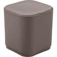 Gedy SEVENTY stolný odpadkový kôš výklopný, plast ABS, tortora 630852