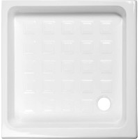 Kerasan RETRO keramická sprchová vanička, štvorec 100x100x20cm, biela 134001