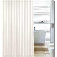 Aqualine Sprchový záves 180x200cm, polyester, béžová ZP003