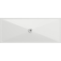 GSI Keramická sprchová vanička, obdĺžnik 170x70x2cm, biela mat 46170709