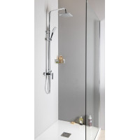 Aqualine FACTOR sprchový stĺp s pákovou batériou, chróm FC960
