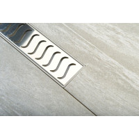 Polysan SCENE podlahový žľab s nerezovým roštom, L-920mm, DN40 71678