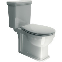 GSI CLASSIC WC sedátko, Soft Close, biela/zlato MSO87CN11