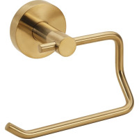Sapho X-ROUND GOLD držiak toaletného papiera bez krytu, zlato mat XR704GB