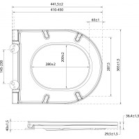 Isvea INFINITY WC sedadlo, SLIM, odnímateľné, Soft Close, zelená mint 40KF0542I-S