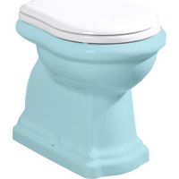Kerasan RETRO WC sedátko, biela/chróm 109001