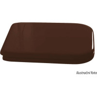 Kerasan WALDORF WC sedadlo, Soft Close, orech/bronz 418640