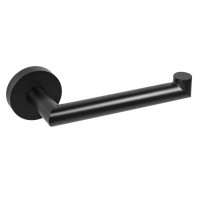 Sapho X-ROUND BLACK držiak toaletného papiera, čierna mat XR703B