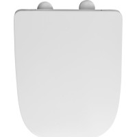 Sapho BELLO sedátko pre WC kombi, SLIM, Soft Close, biela PCS103