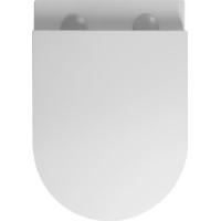 Bruckner FULDA WC sedátko, Slim, Soft Close, duroplast, biela 301.308.4