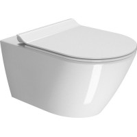 GSI KUBE X závesná WC misa, Swirlflush, 36x55cm, biela ExtraGlaze 941511