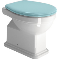 GSI CLASSIC WC misa stojaca, 37x54cm, spodný odpad, biela ExtraGlaze 871011