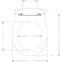 Isvea KAIRO WC sedátko, SLIM, odnímateľné, Soft Close, biela 40D80200I