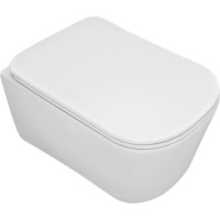 Kerasan TRIBECA závesná WC misa, Rimless, 35x54cm, biela 511401