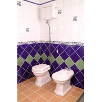 Kerasan RETRO WC misa stojaca, 38, 5x59cm, spodný odpad, biela 101001